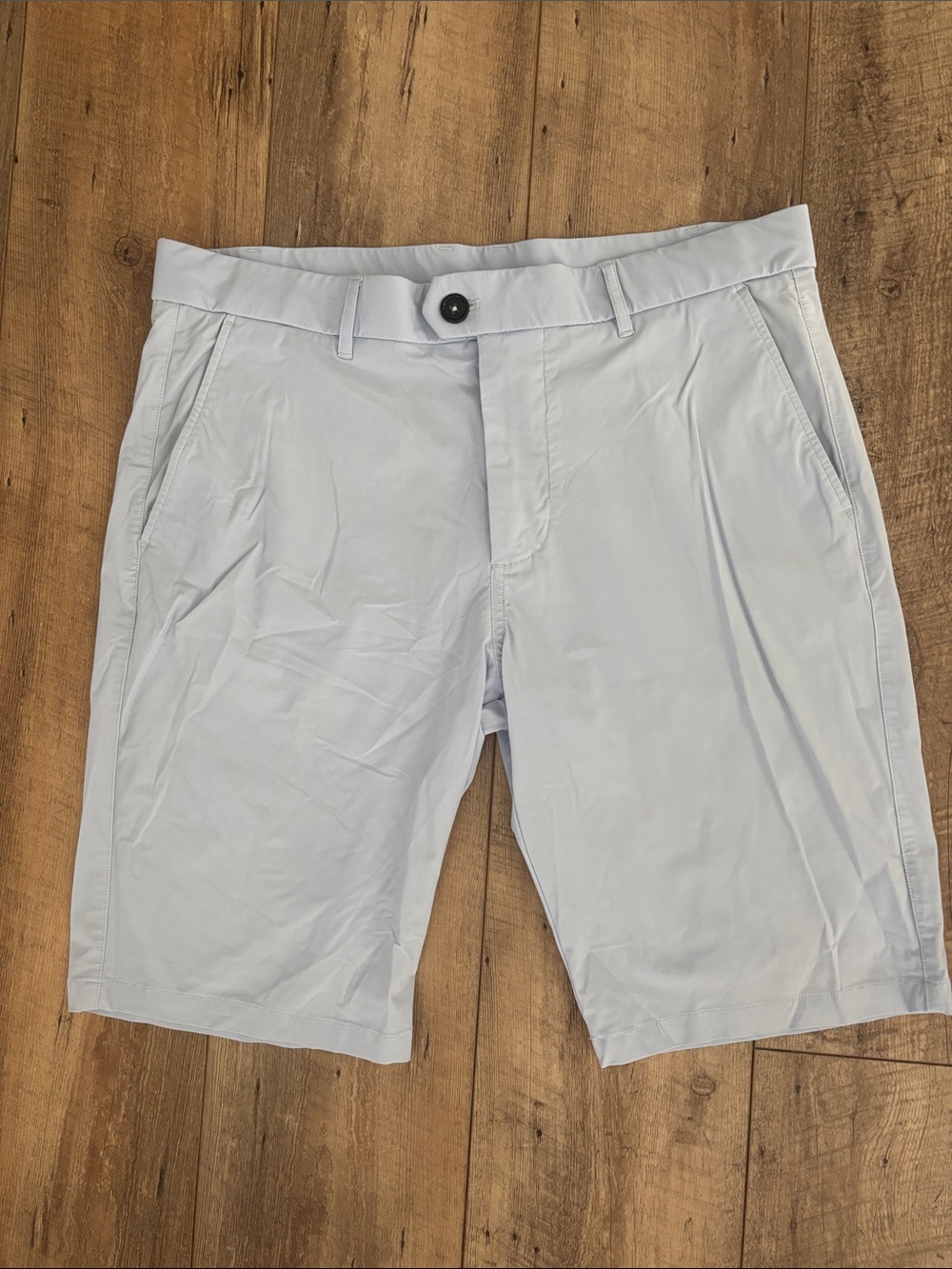 Greyson Light Blue Flat Front Performance Shorts